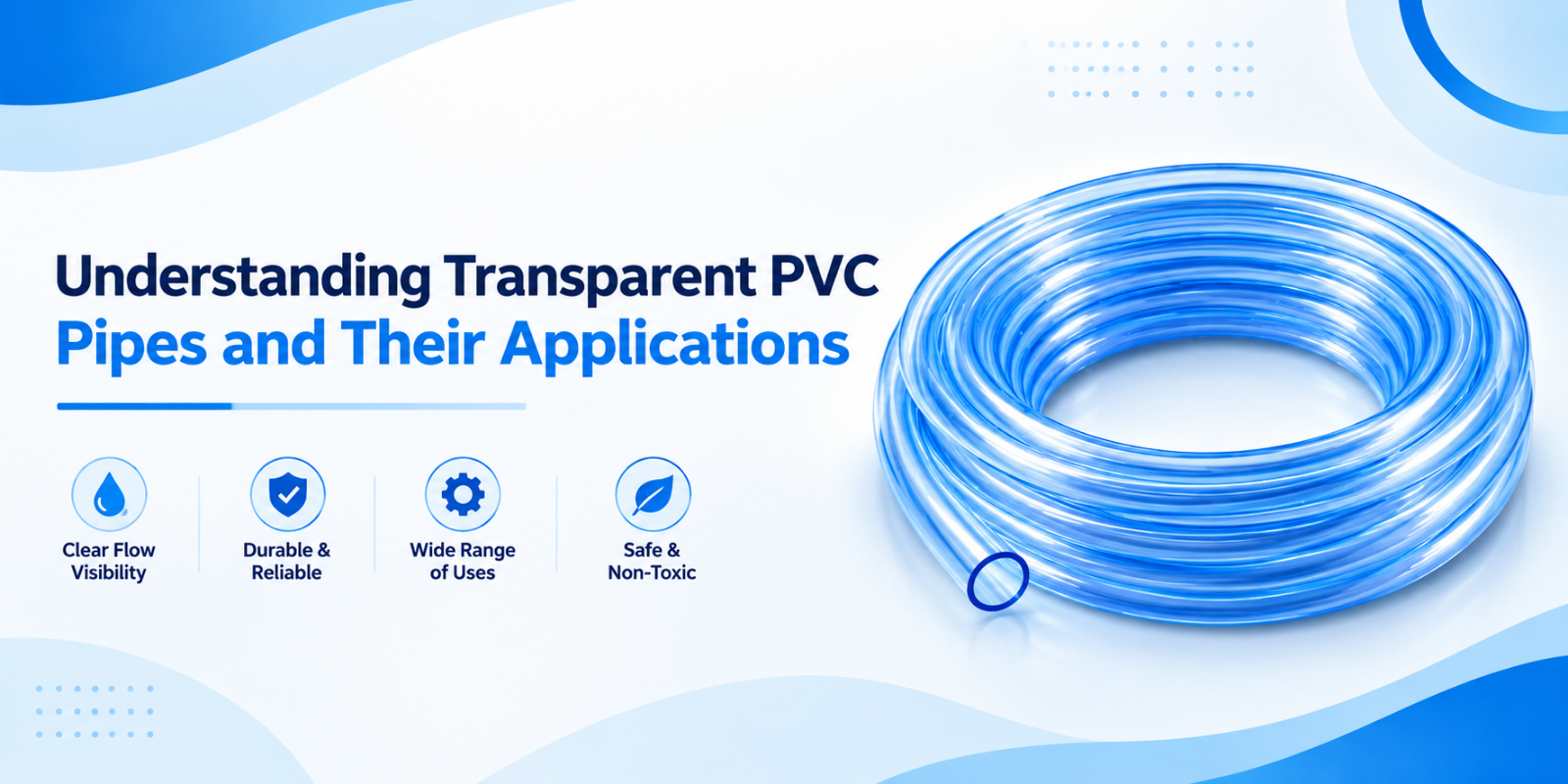 Transparent PVC Pipe