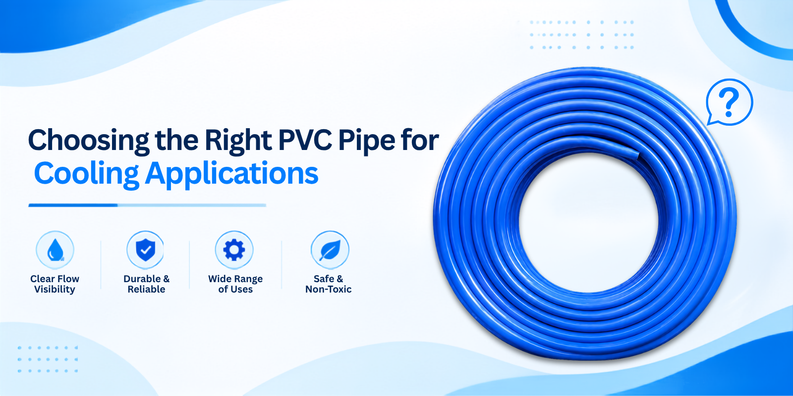 Blue PVC Pipe